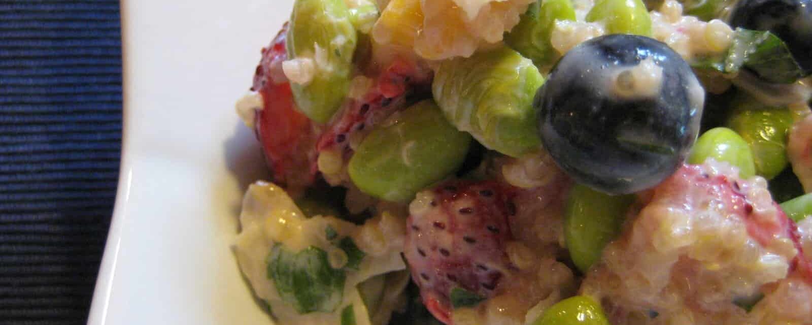 CARE Recipe: Summer Very Mint Quinoa Salad